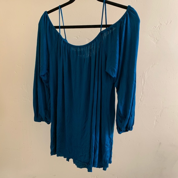Anthropologie Taven Open-Shoulder Top - Picture 6 of 7